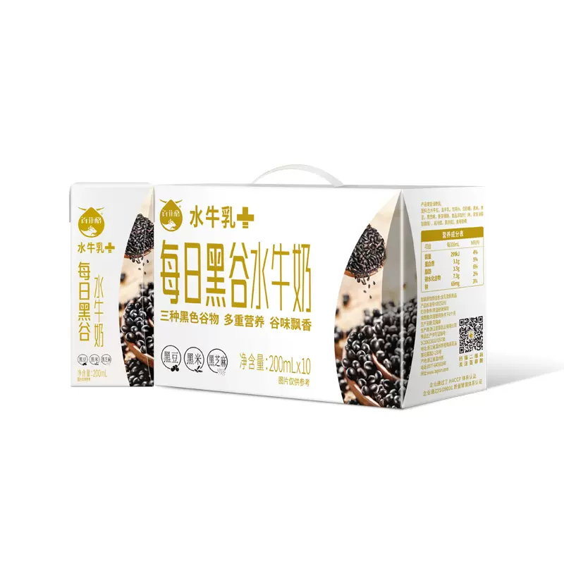 BONUS 百菲酪 每日黑谷杨枝甘露水牛奶 200ml*10盒 ￥18.9