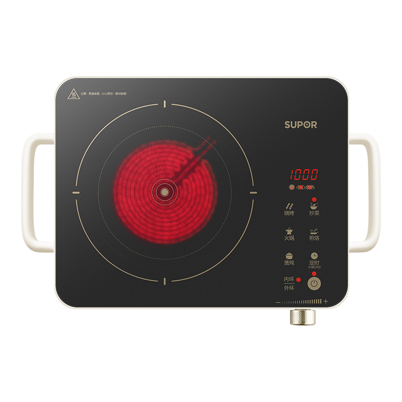 PLUS会员：SUPOR 苏泊尔 家用电陶炉电磁炉 C22-CS08A 114.25元包邮