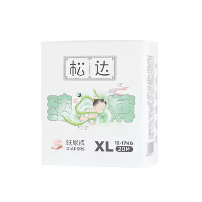 松达 臻柔婴儿纸尿裤瞬吸干爽尿不湿正装 20片 14.1元（合0.7/片）+0.9元淘金