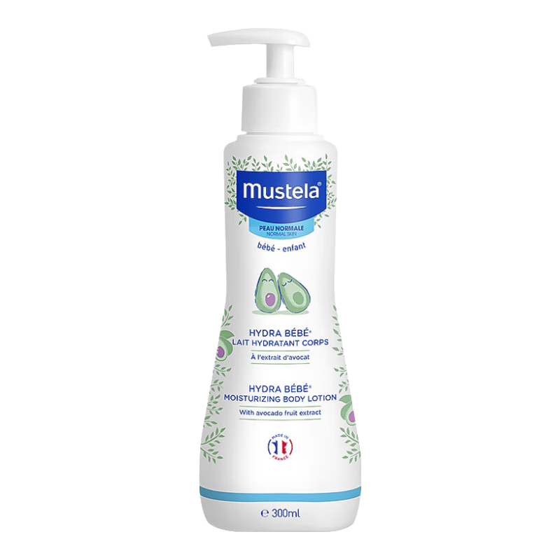 PLUS会员：Mustela 妙思乐 保湿婴儿润肤乳 300ml 41.05元（需领券）