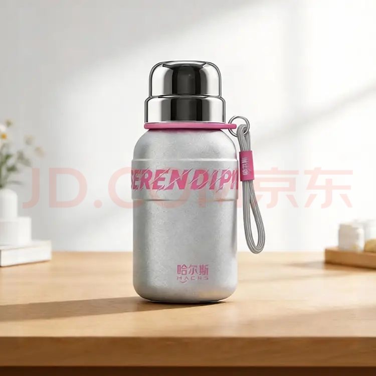 HAERS 大容量 女士保温杯 600ml 15.81元（需买2件，需用券）