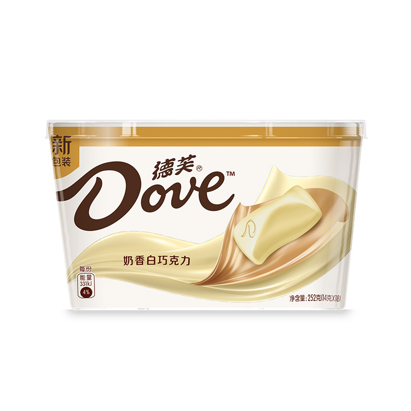 88VIP：Dove 德芙 奶香白巧克力500g 32.93元（需买3件，需用券）