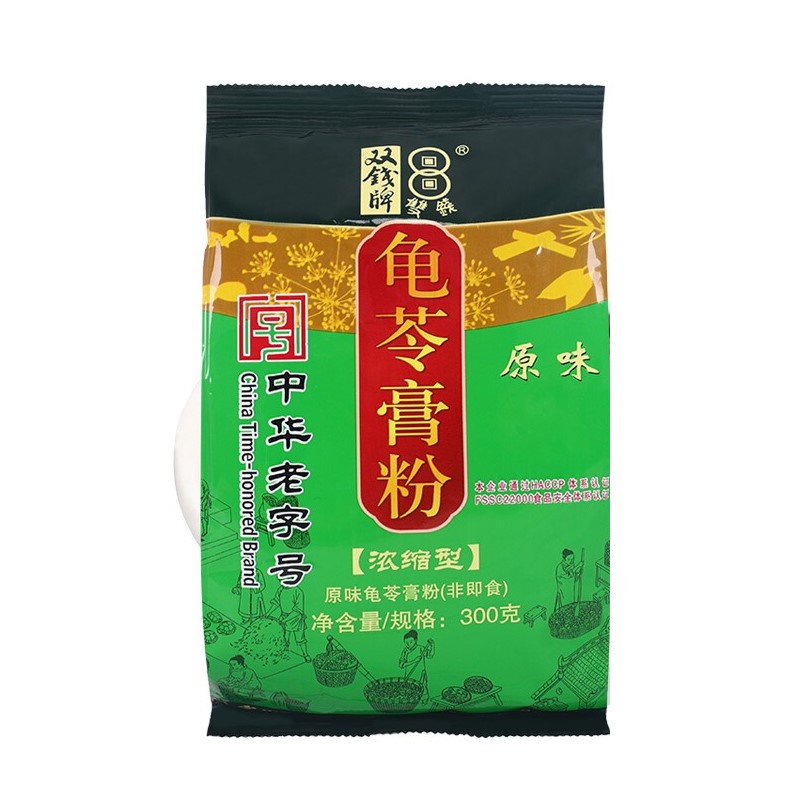 88VIP：双钱牌 龟苓膏粉 300g 50g*6 24.51元