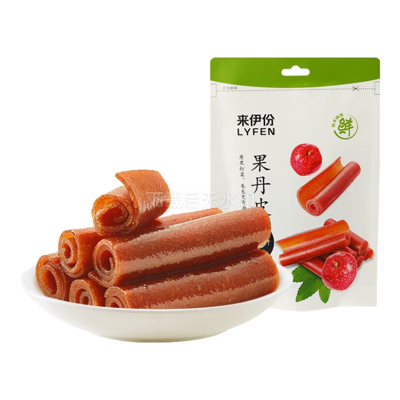 来伊份 山楂系列零食任选 125g 果丹皮 3.25元（任选12件，实付39元）