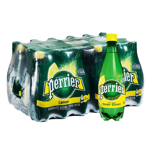 perrier 巴黎水 充气天然矿泉水 330ml*24瓶 94.9元