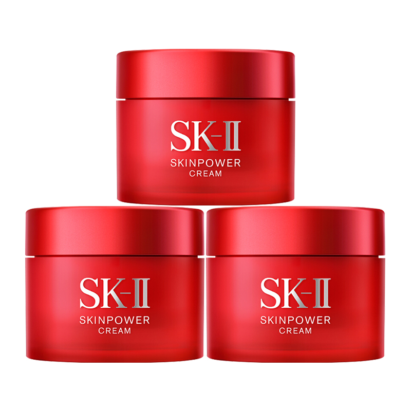 88VIP：SK-II 大红瓶面霜焕采精华霜15g*3瓶(滋润型) 293.26元