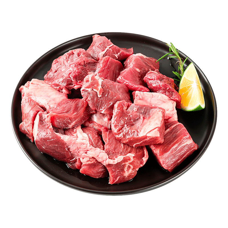 牛世界 原切牛腩块 1kg 国产谷饲 新鲜牛肉清真 红烧牛肉 烧烤食材 生鲜冷冻*2 74.84元（合37.42元/件）