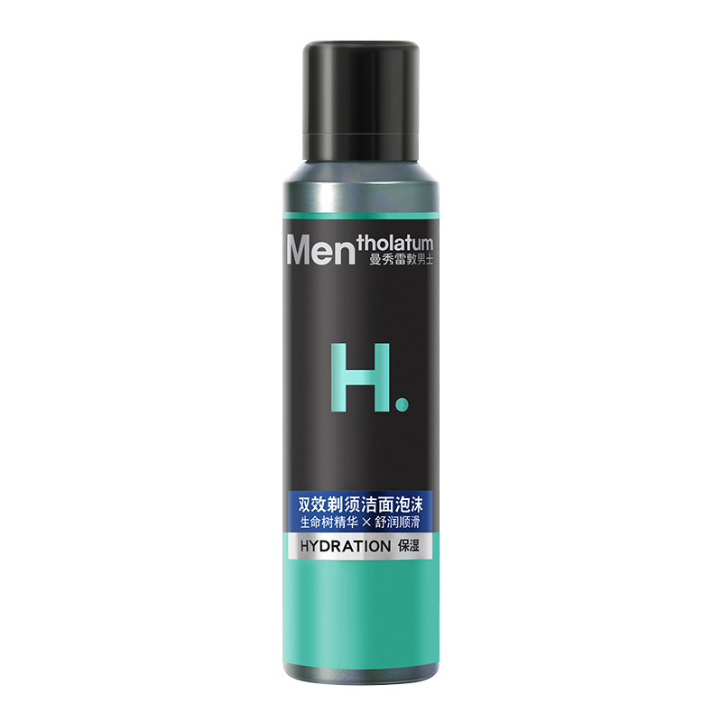 曼秀雷敦 HY保湿活力系列男士双效剃须洁面泡沫 150ml 18.9元（需用券）