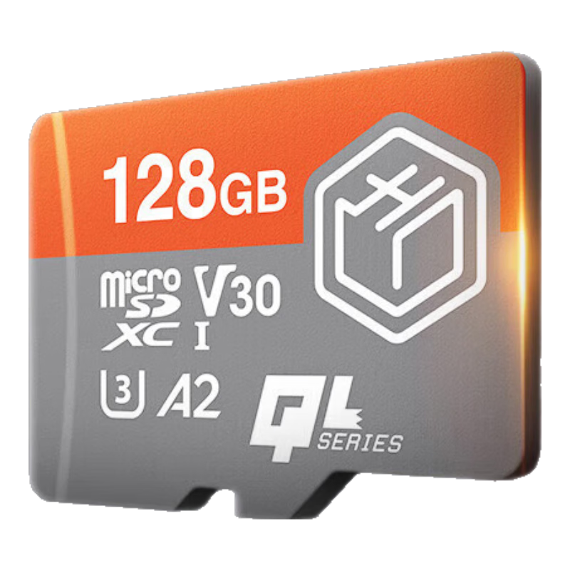 百亿补贴：京东京造128G麒麟系列TF（microSD)存储卡U3 C10 A2 V30 49.65元