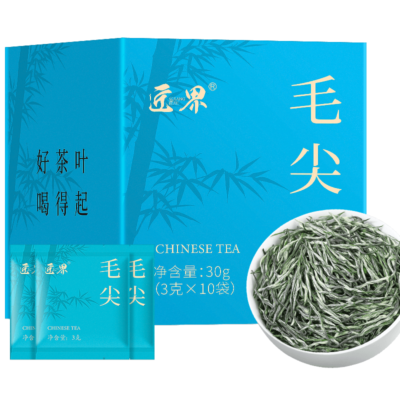 京东百亿补贴、plus会员、需首购:匠界茶叶毛尖茶明前新茶绿茶毛尖春茶嫩