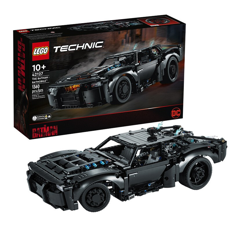 京东百亿补贴：LEGO 乐高 Technic科技系列 42127 蝙蝠战车 545元