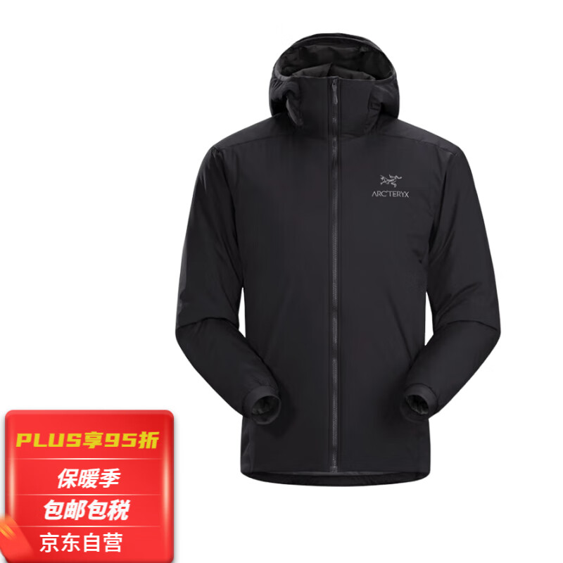 ARC'TERYX 始祖鸟 ARC’TERYX）Atom LT 户外男子轻量保暖外套 连帽开衫棉服上衣 26