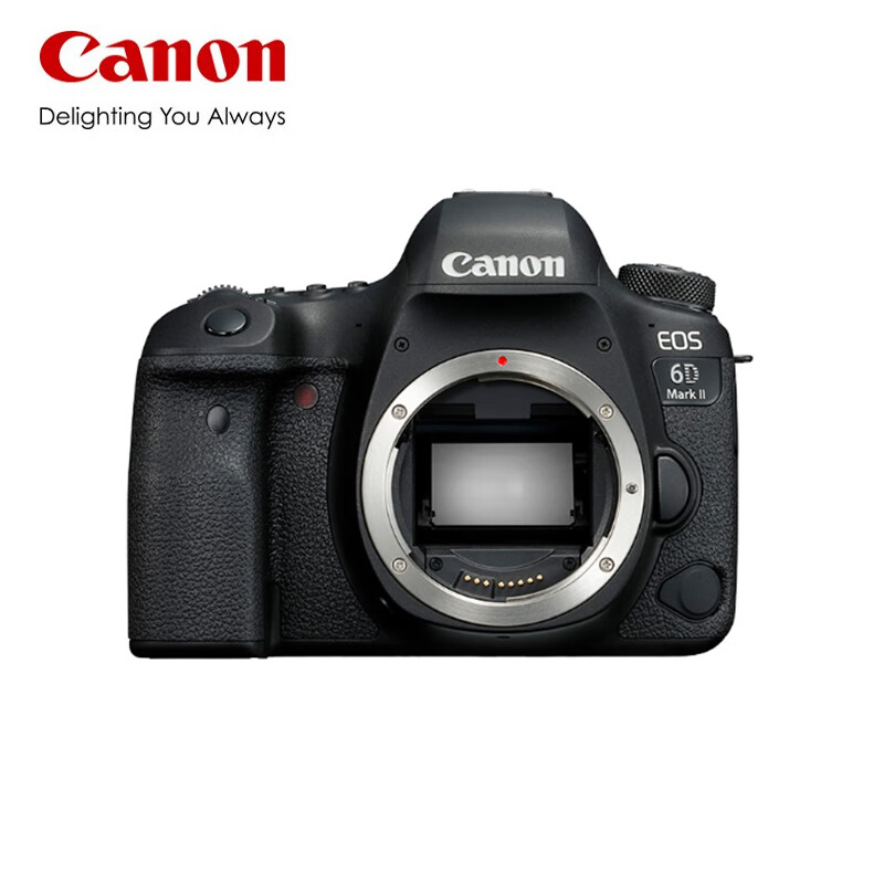 Canon 佳能 EOS 6D Mark II 6D2 专业全画幅数码单反相机 佳能6D2相机机身（含相机包+清洁套装） 9788元