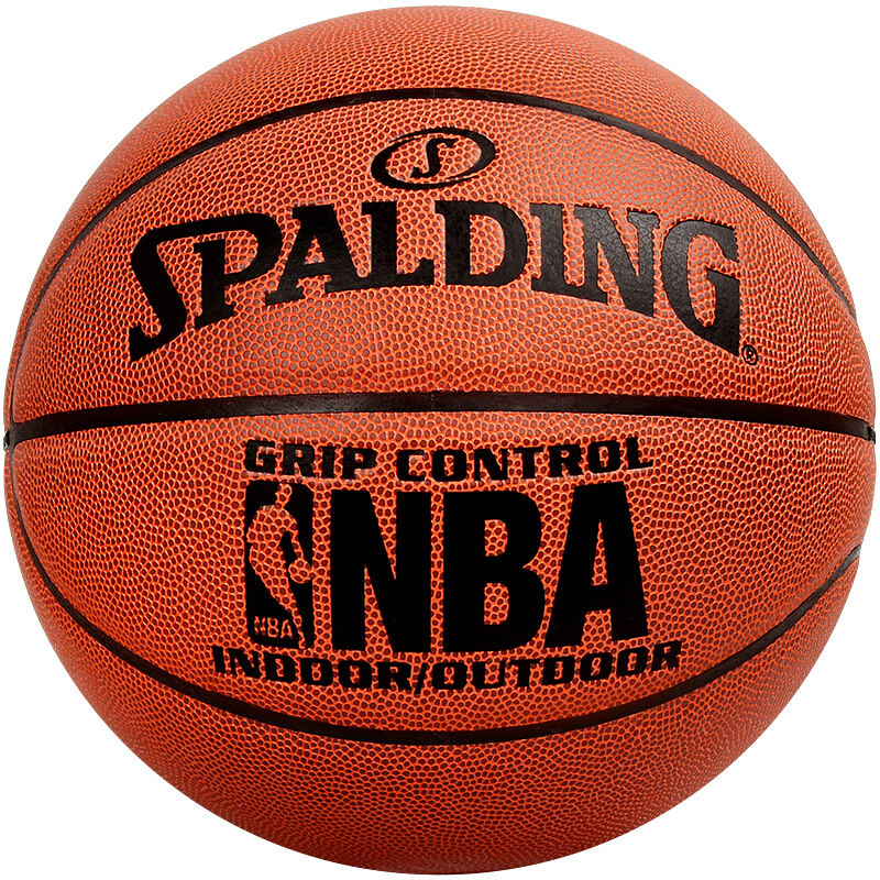 SPALDING 斯伯丁 NBA比赛用球系列 PU篮球 74-604Y 桔色 7号/标准 129元