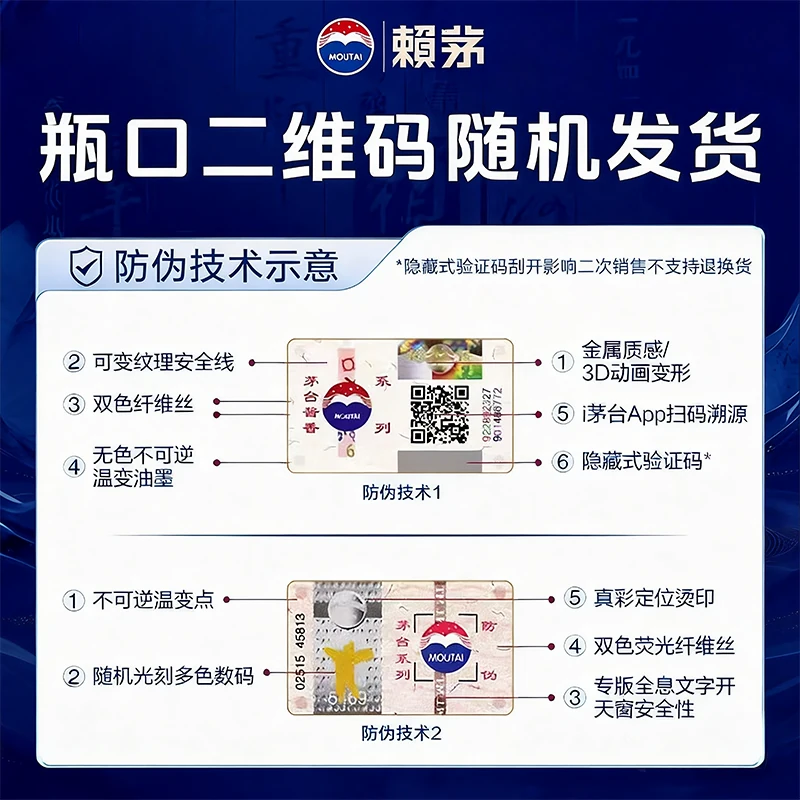 赖茅 传承蓝酱香型白酒 53度 500ml*1瓶 309.06元淘金币到手240.64元 - 线报酷