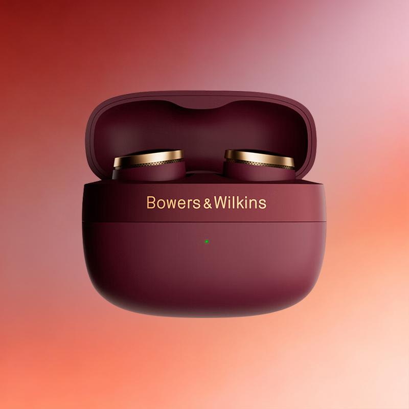 国家补贴：宝华韦健 政府补贴BW宝华韦健2025新款色Pi8勃艮第无线蓝牙耳机入