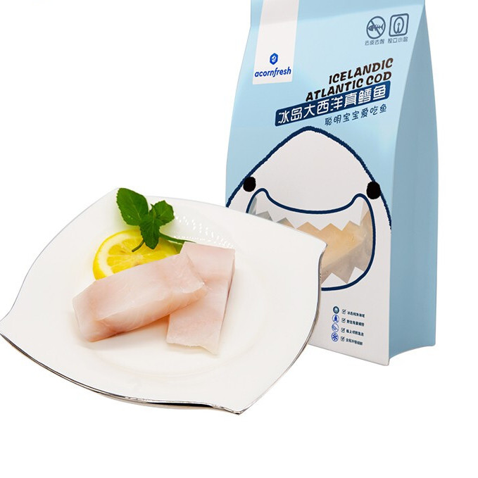 acornfresh 橡果生鲜 大西洋真鳕鱼块 250g 99元（需买3件，需用券）