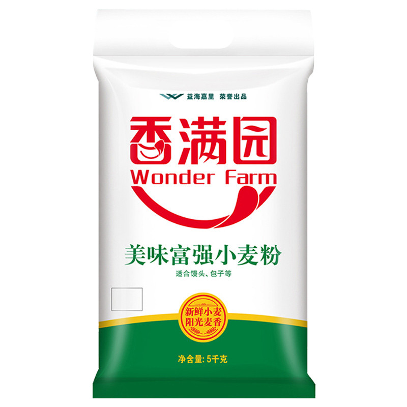 香满园 美味富强小麦粉 5kg 14.94元（需买10件，需用券）