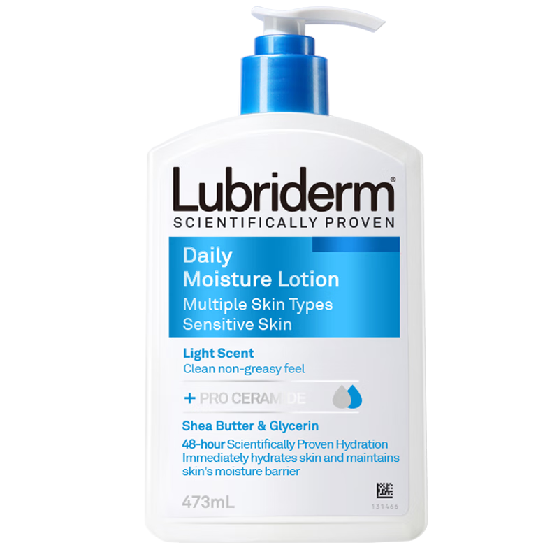 plus会员、需首单：Lubriderm 每日维他命B5润肤乳 淡香型 473ml 43.91元（需领券