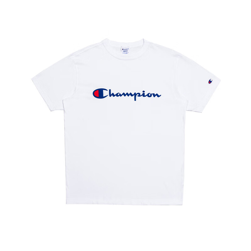 Champion冠军 T恤 白色 126.46元需凑单、PLUS会员