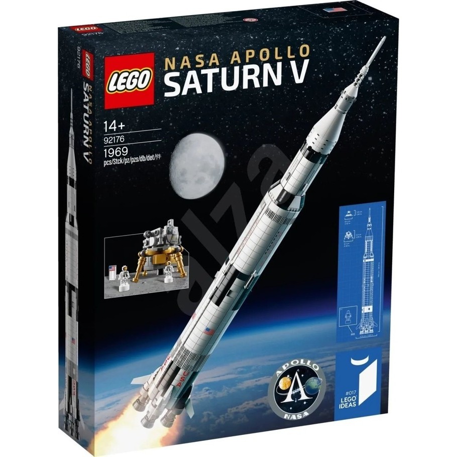 31日20点：LEGO 乐高 Ideas系列 92176 美国宇航局阿波罗土星五号 799元