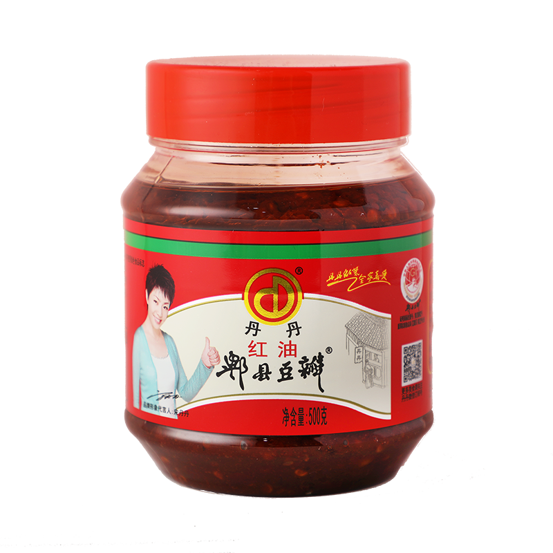 丹丹 红油郫县豆瓣酱 500g 7.8元包邮（需用券）