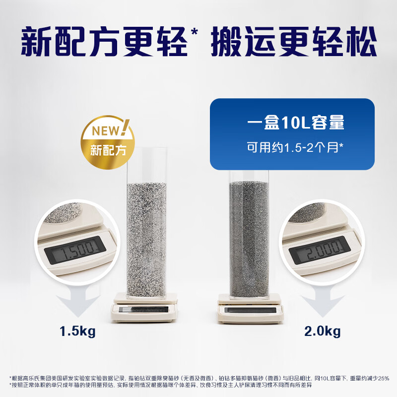 铂钻 紫标速凝微香猫砂 10L 65.53元 - 86线报