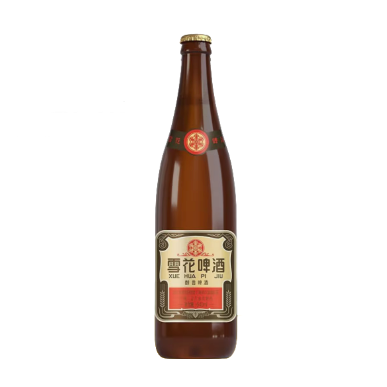 SNOWFLK 啤酒经典沈阳老雪640ml*18瓶12度整箱啤酒整箱装京东自营 55元（需用券