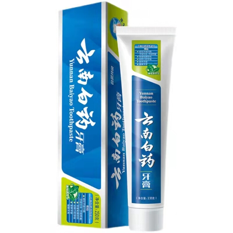 云南白药牙膏 牙膏 薄荷清爽型 230g 14.77元