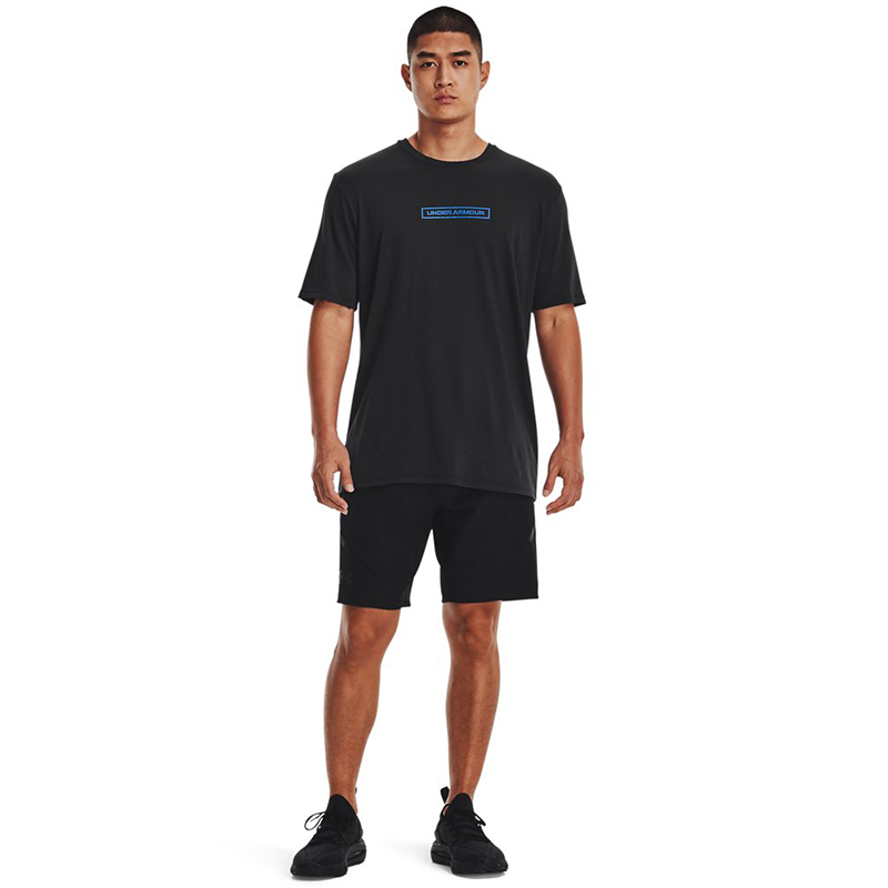 安德玛 奥莱UA 短袖男士干爽跑步训练户外运动休闲透气半袖T恤 97.3元