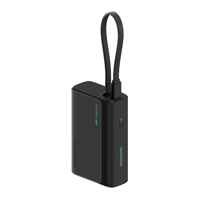 酷态科 LPB100 电能块自带线CP133L 钛黑 10000mAh 78.41元（需用券）