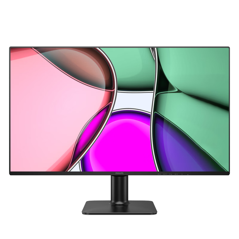 年货节:飞利浦 27英寸 4K IPS HDR 低蓝光不闪屏 HDMI2.0+DP1.4 节能认证 办公显示