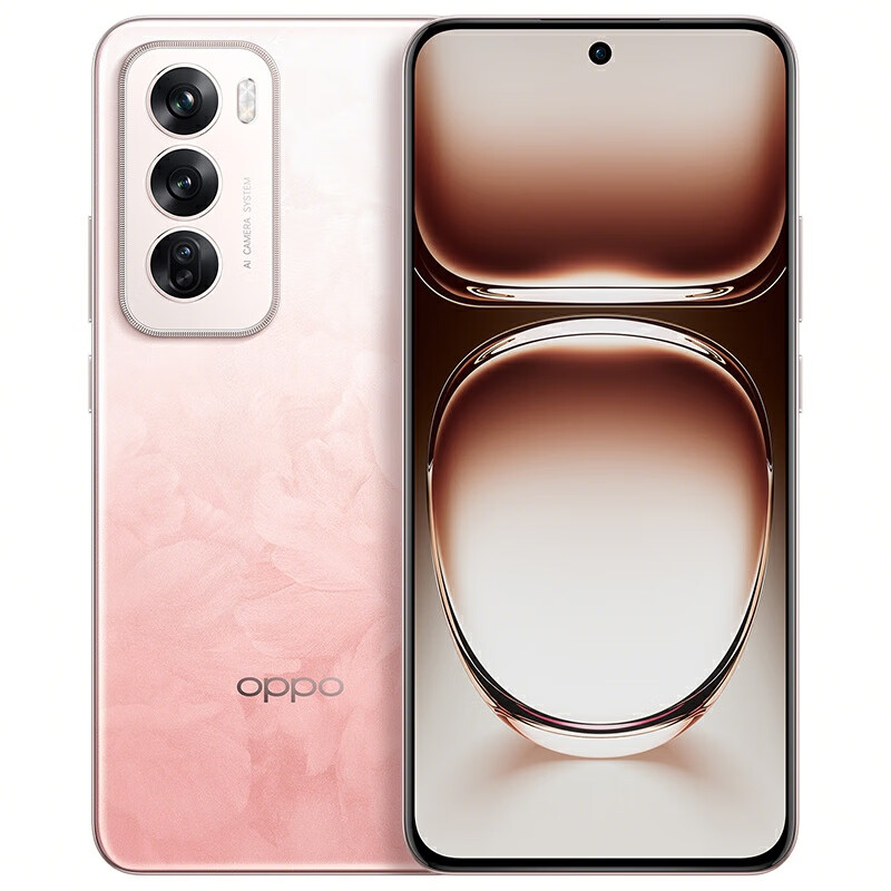 OPPO Reno12 5G手机 12GB+512GB 柔和桃 1944.38元