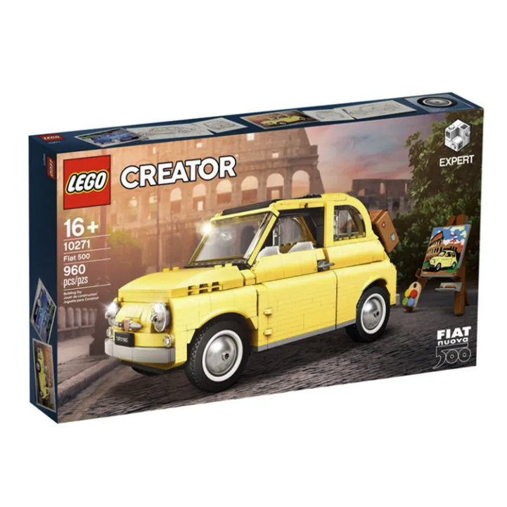 LEGO 乐高 Creator创意百变高手系列 10271 菲亚特Fiat 500 529元（需用券）