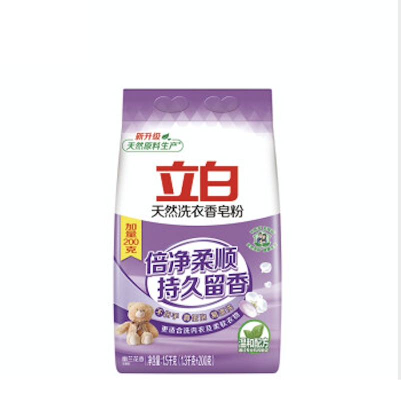 Liby 立白 洗衣香皂粉 1.5kg 8.66元（需用券）