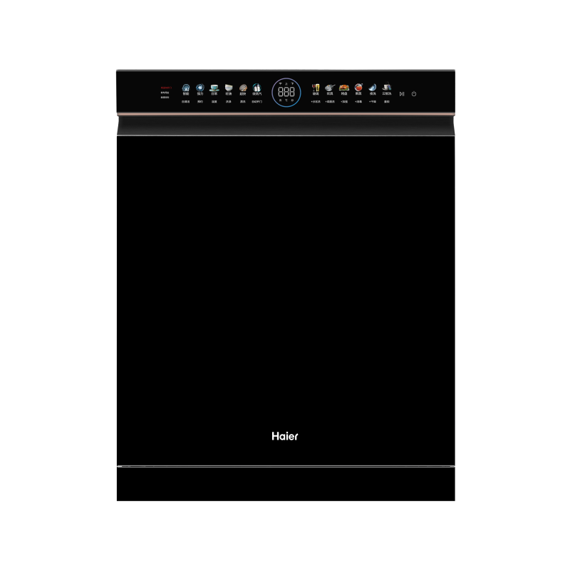 618预售、PLUS会员：Haier 海尔 晶彩系列 EYBW152266BKU1 嵌入式洗碗机 15套 5256.65