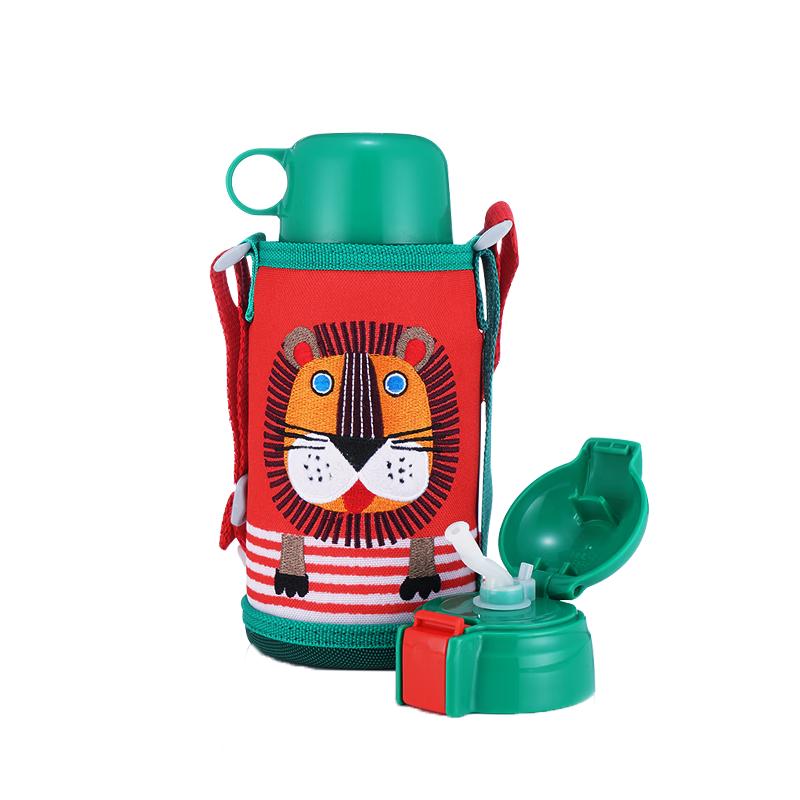 TIGER 虎牌 儿童保温杯 小狮子 600ML MBR-S06G-RR 104.1元（需用券）
