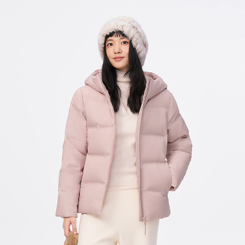 BOSIDENG 波司登 中性短款连帽羽绒服 B250245550-女-1 879元（需用券）