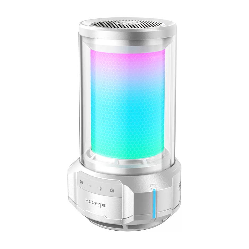 漫步者 RGB灯效 电竞桌面游戏音箱 星辰白 599元