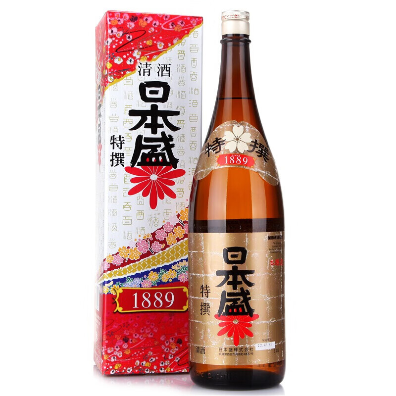 日本盛 Nihonsakari 特选本酿造清酒 1800mL 单瓶装 131元