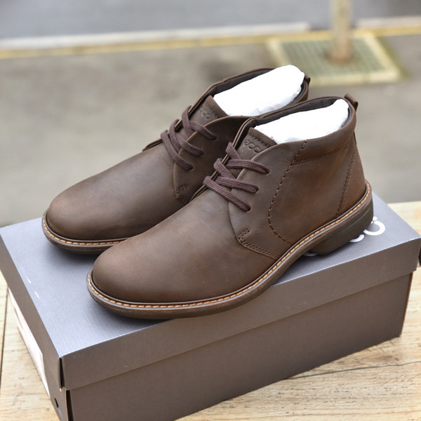 ecco turn hydromax waterproof chukka boot