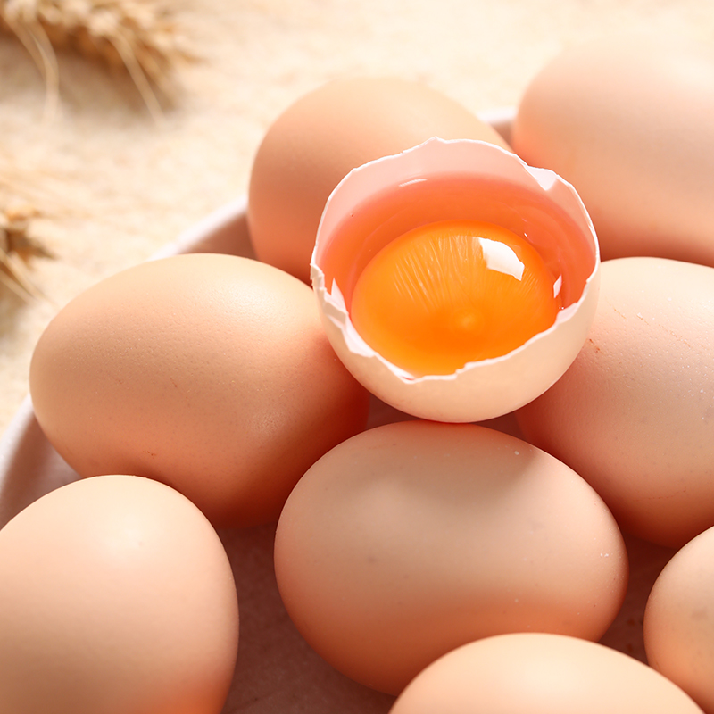 88VIP：喵满分 鲜鸡蛋45g*40枚新鲜谷物鸡蛋早餐溏心蛋 1件装（净含量1.8kg） 20