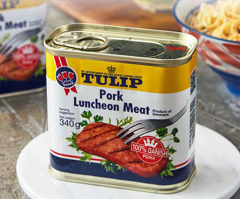 丹麦进口，Tulip 郁金香 经典午餐肉罐头 340g*3罐 46.36元包邮 买手党-买手聚集的地方