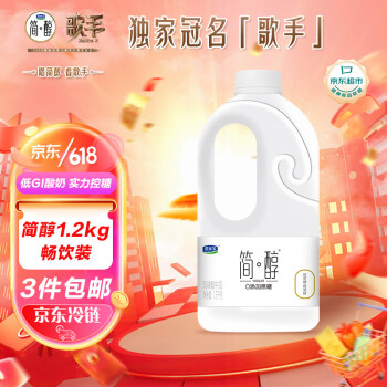 JUNLEBAO 君乐宝 简醇 0添加蔗糖 1.2kg ￥16.56