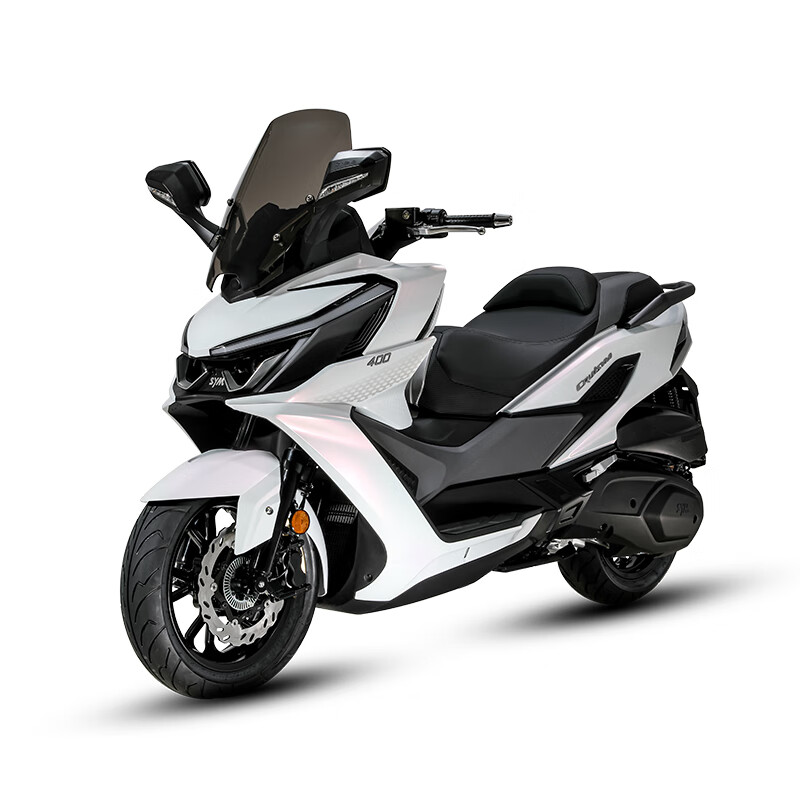 SYM 三阳机车摩托车cruisym400(25款） 幻光白 36980元