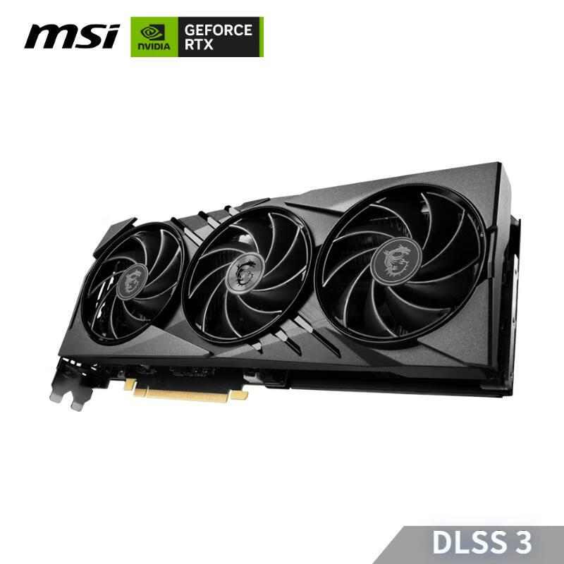 MSI 微星 小魔龙RTX 4070 Ti GAMING X SLIM 12G 6299元