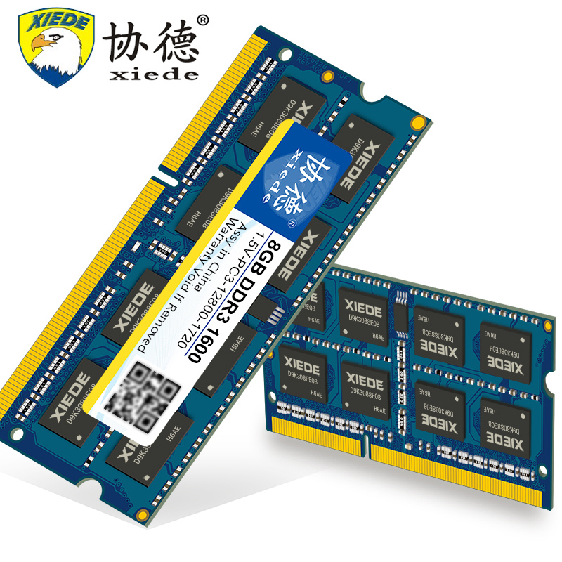 xiede 协德 PC3-8500 DDR3 1066MHz 笔记本内存 4GB 27.5元