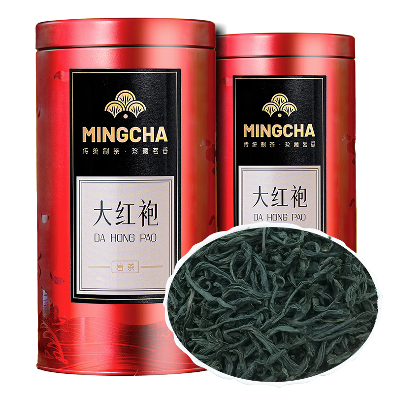 杨昌号 正宗高香大红袍茶叶乌龙茶罐装150g 48元（需用券）