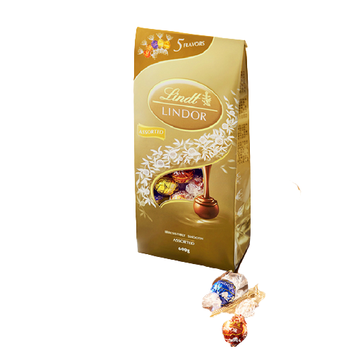 Lindt 瑞士莲 LINDOR软心 精选巧克力 600g 分享装 74.7元（需用券）