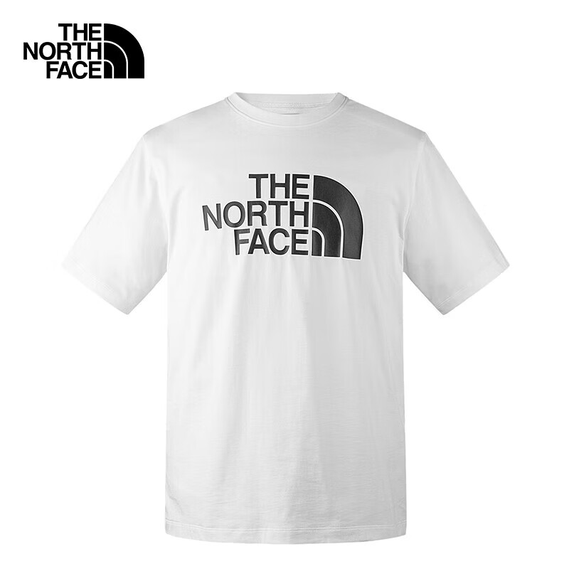学生价、PLUS会员：The North Face 北面 户外休闲T恤 FN4 黑白任选 169.1元包邮